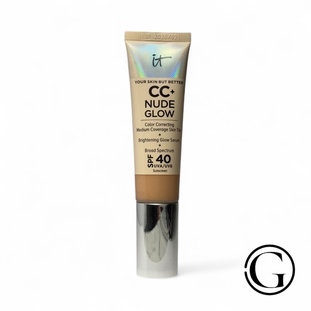 IT Cosmetics CC+ Nude Glow Serum Foundation SPF40 - Full Size - Medium 01-02/26